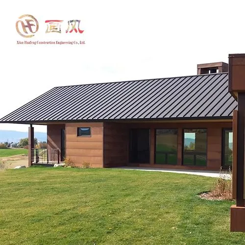 Tik tikilgan metall ayvon tomi